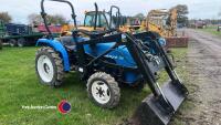 Benye compact 4wd tractor with loader - 2