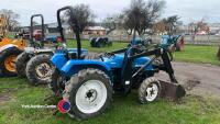 Benye compact 4wd tractor with loader - 3