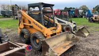 Mustang 2054 skidsteer and bucket, 5351 hours - Key in office
