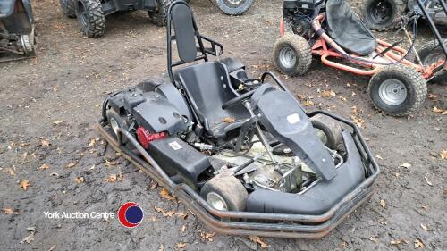 Child's go-kart, petrol and gas
