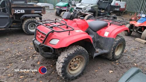 Suzuki Eiger 400 4x4 ATV 2005 model auto transmission, good working order, good tyres, 682 hrs and 5,582 miles on clock - Key in office