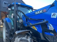 New Holland T6030 Plus 4wd tractor, 40kph, Electroshift, 420/85R38 & 14.9R24, c/w MXU310 power loader & bucket, 4027 hours, YX60 AXO - 11