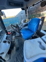 New Holland T6030 Plus 4wd tractor, 40kph, Electroshift, 420/85R38 & 14.9R24, c/w MXU310 power loader & bucket, 4027 hours, YX60 AXO - 12