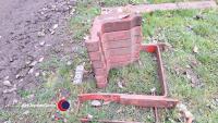 David Brown 1212 front weights and frame - 2