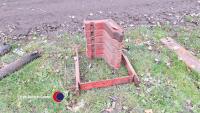 David Brown 1212 front weights and frame - 3