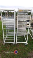 2 x 5ft x 4ft racks on wheels - 3