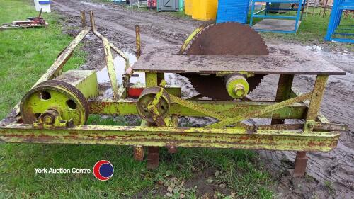 PTO saw bench