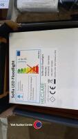 2 x new Highclare 50watt LED yard floodlights - 3