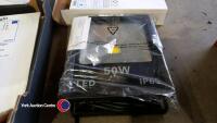 2 x new Highclare 50watt LED yard floodlights - 4
