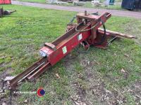 Shaver post knocker, 3pt linkage mounted