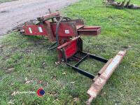Shaver post knocker, 3pt linkage mounted - 4