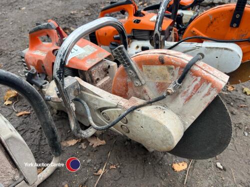 Stihl petrol disc cutter