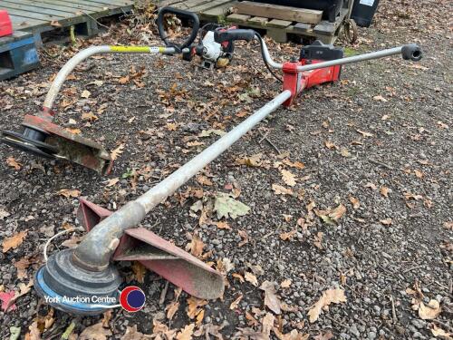 Maxim Power Tools, Glasgow, red bicycle handle strimmer