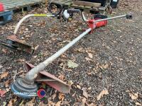 Maxim Power Tools, Glasgow, red bicycle handle strimmer