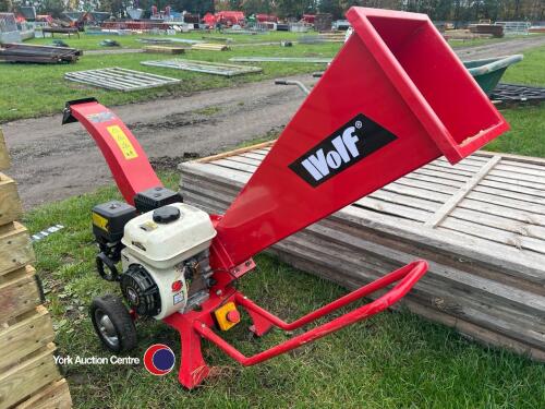 Wolf petrol tree branch shredder, used once