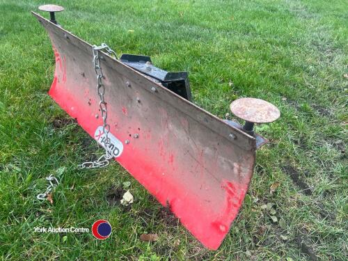 Quad X snow plough for quad