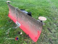Quad X snow plough for quad