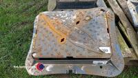 Large cast iron manhole top