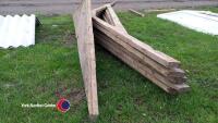 9 x wooden roof trusses, cover 4.2m - 2