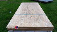 10 x 8ft x 4ft x 12mm OSB boards