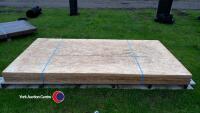10 x 8ft x 4ft x 12mm OSB boards - 2