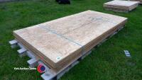 10 x 8ft x 4ft x 12mm OSB boards - 3