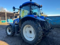 New Holland T6030 Plus 4wd tractor, 40kph, Electroshift, 420/85R38 & 40.9R24, 4526 hours, YX12 CPY - 3