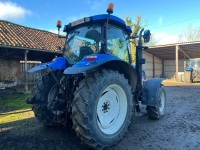 New Holland T6030 Plus 4wd tractor, 40kph, Electroshift, 420/85R38 & 40.9R24, 4526 hours, YX12 CPY - 4