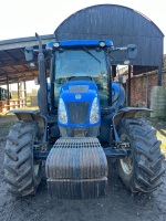 New Holland T6030 Plus 4wd tractor, 40kph, Electroshift, 420/85R38 & 40.9R24, 4526 hours, YX12 CPY - 9