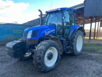 New Holland T6.165 4wd tractor, 40kph, Electroshift, 520/70R38 and 420/70R28, 4196 hours, YX15 CWE - 2