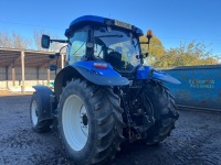 New Holland T6.165 4wd tractor, 40kph, Electroshift, 520/70R38 and 420/70R28, 4196 hours, YX15 CWE - 4