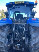 New Holland T6.165 4wd tractor, 40kph, Electroshift, 520/70R38 and 420/70R28, 4196 hours, YX15 CWE - 12