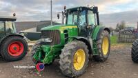 John Deere 6930 tractor, 50k auto quad gearbox, cab suspension, air brakes, Sauter front linkage, local farmer owned - Key in office