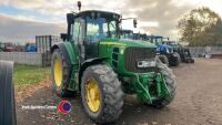 John Deere 6930 tractor, 50k auto quad gearbox, cab suspension, air brakes, Sauter front linkage, local farmer owned - Key in office - 2