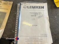 Lemken Zirkon 9 and Solitair 3m combination unit, control box in office - 11