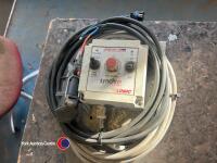 Logic EBC-TFL120PL 120 litre capacity 12v broadcaster, all electrics included spreads seeds, fertiliser and pellets - control box in office - 5