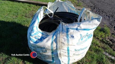 Half ton bag of alkathene water pipe