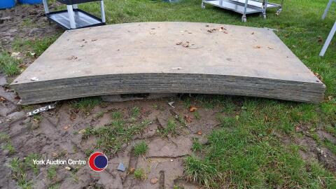 10 x thick ground/track mats, good condition