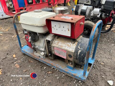 Honda engined generator