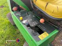 John Deere F1145 ride on mower with Trimax flail, new flails 10 hours ago, full v5, great mower for long or short grass, only for sale due to upgrade, paperwork & key in office- V5 in office - 5