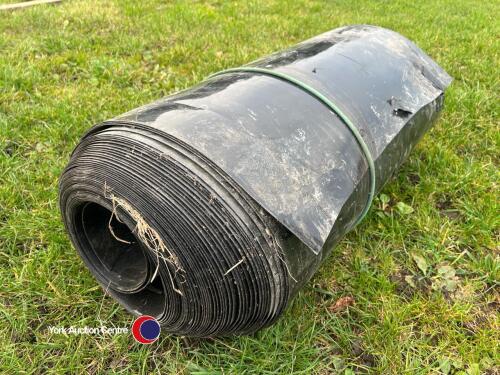 Roll of fence plastic board