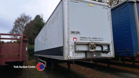 45ft tandem axle box trailer