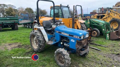 Ford 1520 compact tractor, key in office