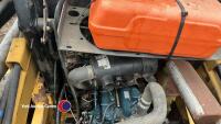 New Holland skidsteer c/w bale spike and muck scraper - Key in office - 8