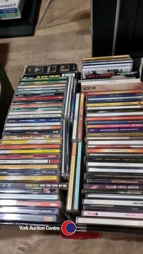 Large collection of reggae and dance CDs