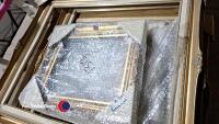 4 x new gilt picture frames & 6 others