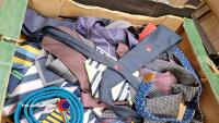 2 x boxes of scarves and ties - 3