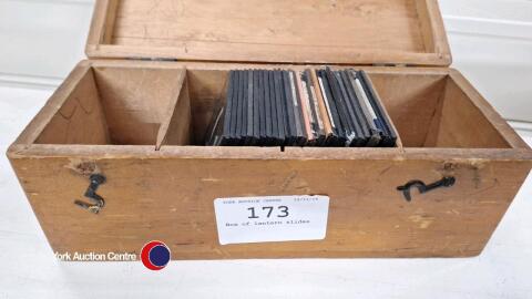 Box of lantern slides