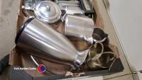 Box of stainless steel kitchen / tableware - 3