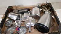 Box of stainless steel kitchen / tableware - 4